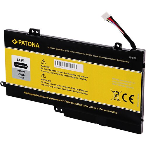  Baterija za HP Envy X360 15-W / Pavilion 360 13-S, LE03XL, 3400 mAh Slike