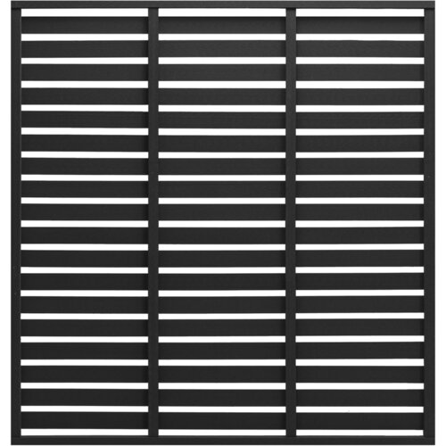 vidaXL Ograjni panel WPC 180x180 cm črn Cene