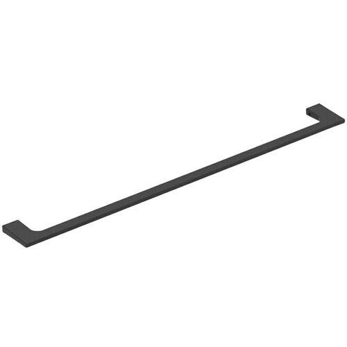  Kopalni&scaron;ko držalo za brisačo (&Scaron;irina: 450 mm, Črna, Mat) Cene