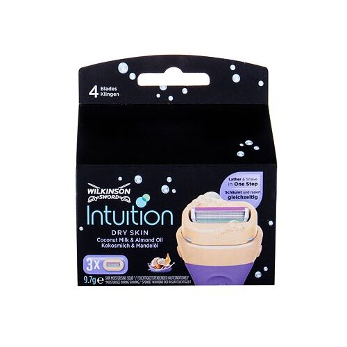 Wilkinson Sword intuition Dry Skin britvice 3 kom za žene Slike