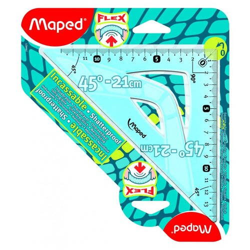 Maped Trikotnik Flex 45°, 21 cm Cene