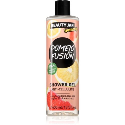 Beauty Jar Yummy Pomelo Fusion osvežujoč gel za prhanje proti celulitu 400 ml Slike