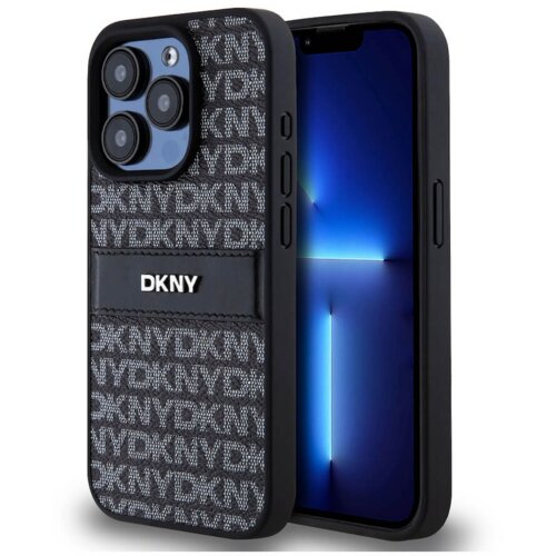 Dkny Originalen ovitek za iPhone 15 Pro - črn - DKHCP15LPRTHSLK Cene