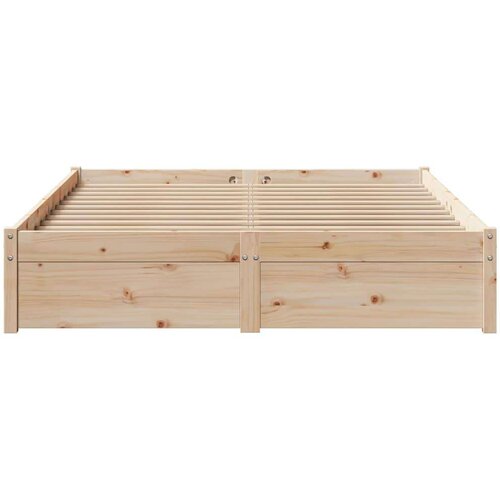 vidaXL Okvir kreveta bez madraca 120 x 190 cm od masivne borovine Cijene