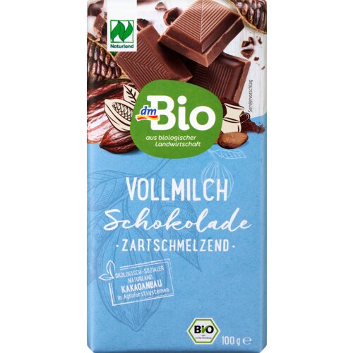 dmBio Mlečna čokolada 100 g Cene