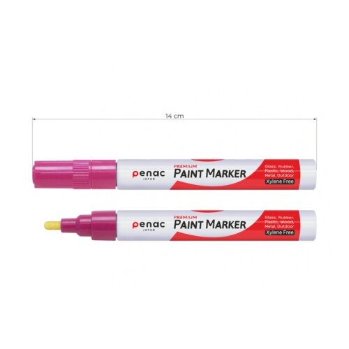 Penac oto140-pk paint pink metal marker 1/12 ( 21037 ) Cene