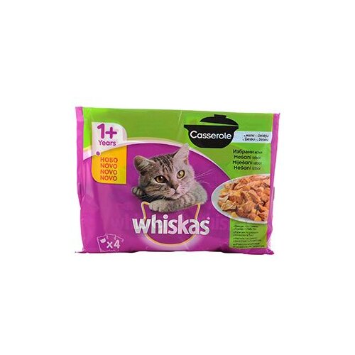  Hrana za mačke Whiskas Casserole 4x85g chicken Cijene