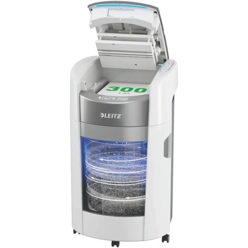 Leitz 80410000 naprava za drobljenje papirja Drobljenje mikro rezom 55 dB 22,5 cm Bela Slike