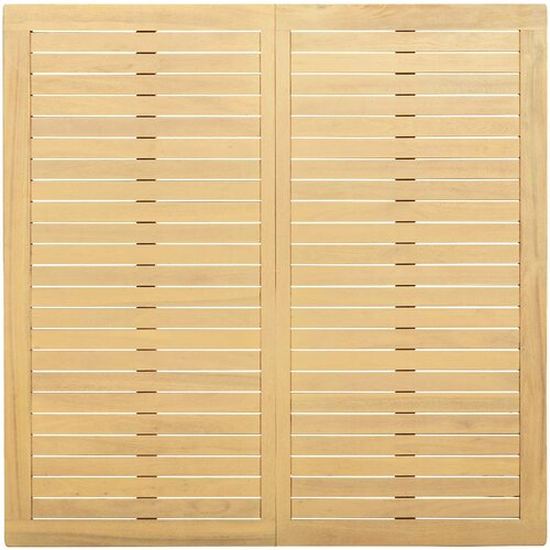  Kava Stol Svijetla akacija 110 x 110 x 45 cm Slike