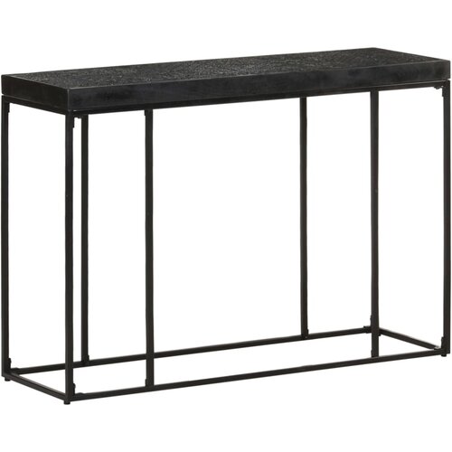  Konzolni stol crni 110x35x76 cm masivno drvo bagrema i manga Cene