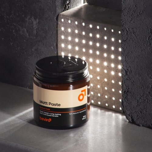 Beviro Matt Paste Medium Hold pasta za lase Matt 100 ml Slike