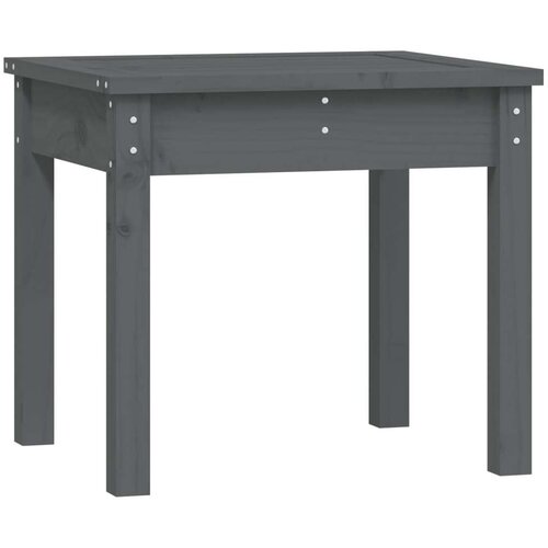  Klupa siva 50x44x45 cm od masivne borovine Slike