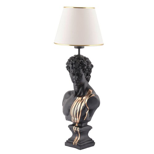 Opviq dawud - white whiteblackgold table lamp Cene