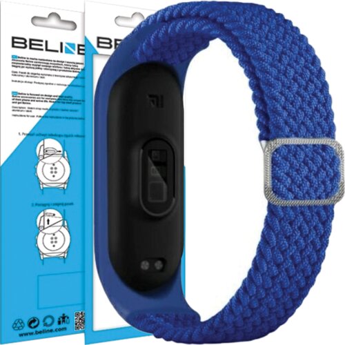 Beline mi band 3/4 tekstil za fitnes trak moder usnjen, (21973707) Cene