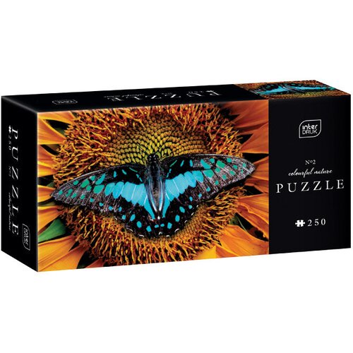 Puzzle 250 KOM COLORFUL NATURE 2 BUTTERFLY INTERDRUK Slike