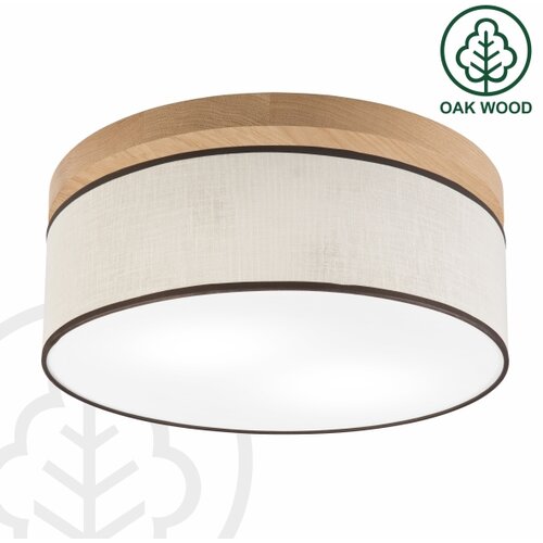  Brilagi - LED stropno svetlo BELLADONNA 2xE27/15W/230V prečnik 40 cm krem/hrast Slike