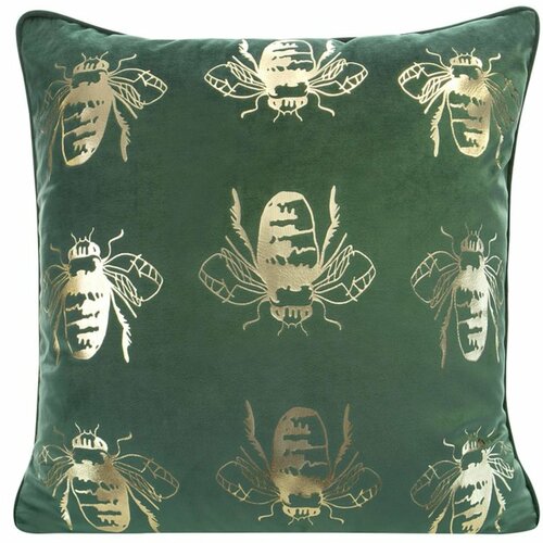 Eurofirany unisex's Pillowcase 387635 Dark Green Slike