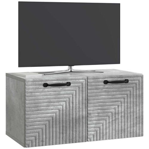  ormar za zid Zidne Betonska siva 59 5 x 31 x 30 cm Slike