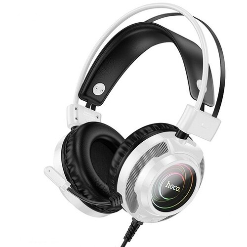 hoco. W110 Resource Gaming Headset Wired USB+ Jack 3.5 In-Ear White Cijene