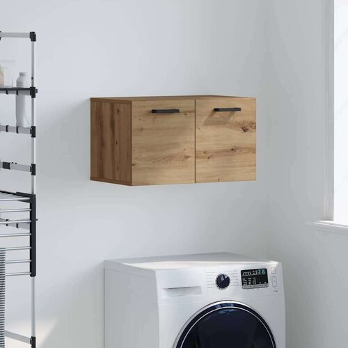 vidaXL Omarica na steni artisan hrast 60 x 36.5 x 35 cm Cene