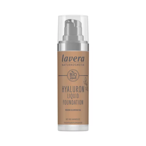 Lavera hyaluron liquid foundation - 06 warm almond