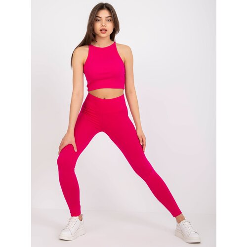RUE PARIS Leggings-LA-LG-T-13.66-fuchsia Cene