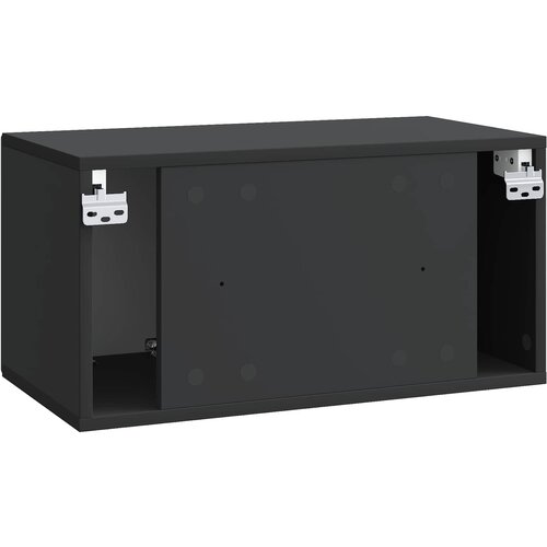  ormar za zid 59,5 x 31 x 30 cm Crna Konstruirano drvo Slike