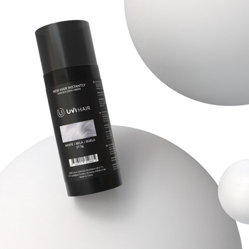 Other UVI Hair lasna vlakna, WHITE / Bela (veliki 27.5 g, do 50 nanosov) Cene