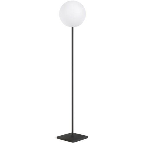 Kave Home Bijela/crna LED stojeća svjetiljka s daljinskim upravljačem (visina 120 cm) Dinesh &amp;ndash; Slike
