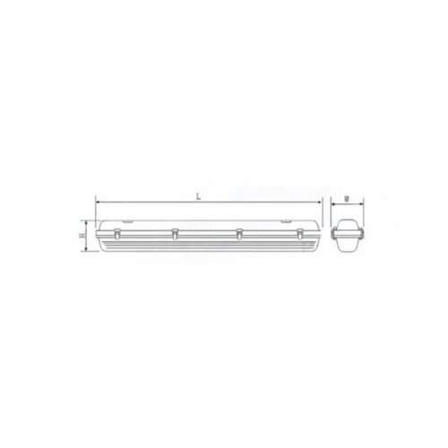 VODODIHT 1X58W BB LINK Cene