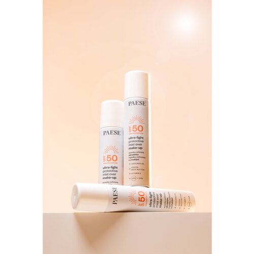 Paese Ultra-light Protective Mist Over Make-up pr&amp;scaron;ilo za fiksiranje make-upa SPF 50 75 ml Slike