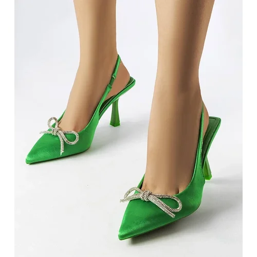 D/CEO Orange neon Lorine stiletto pumps