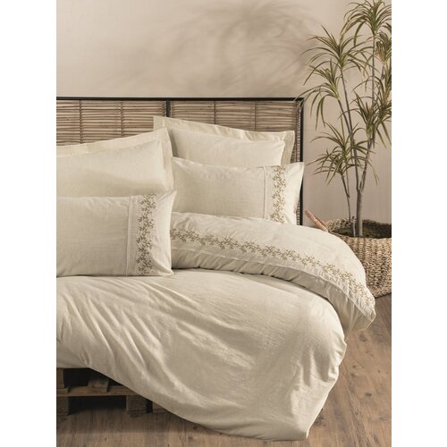  Daria cream double quilt cover set Cene