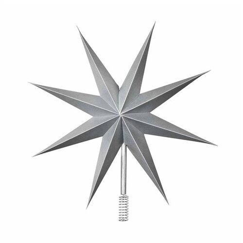 Broste Copenhagen DECO ETOILE &amp;#039;TOP STJERNE&amp;#039; Srebrna Slike