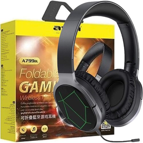 Awei gaming bluetooth slušalke A799BL on-ear z mikrofonom črne, (21968795) Cene