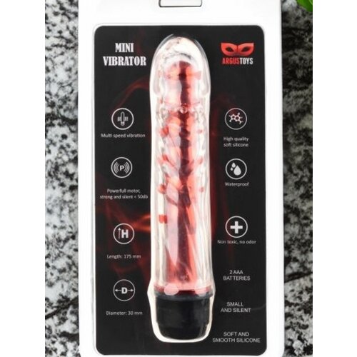 mini silikonski vibrator red AT1144 / 0693 Cene