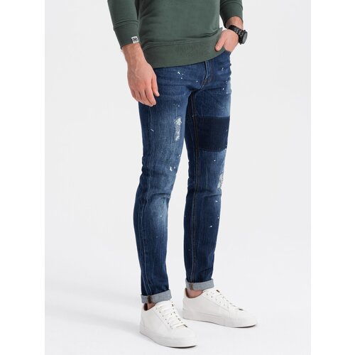 Ombre Men&amp;#039;s jeans SKINNY FIT Slike