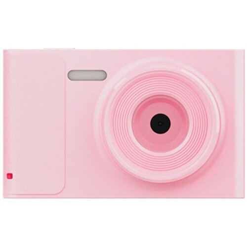 INF Mini digitalni fotoaparat s sprednjo in zadnjo dvojno lečo ter vgrajenim zaslonom &mdash; prenosni začetni&scaron;ki model s podporo MicroSD do 512 GB Roza, (5000235281) Cene