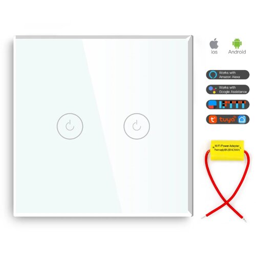 RHM Smart WiFi prekidač dva tastera Cene