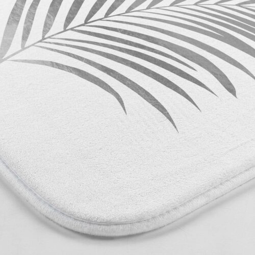 Douceur d int&amp;eacute;rieur Kopalni&amp;scaron;ka preproga za WC 45x45 cm v beli in srebrni barvi Orbella &amp;ndash; Slike