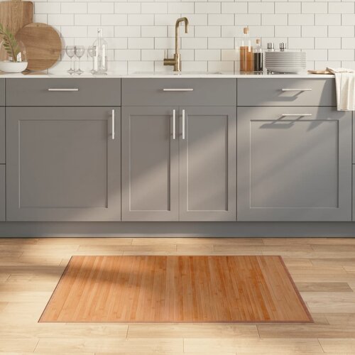 vidaXL Tepih pravokutni prirodni 70 x 100 cm od bambusa Cijene