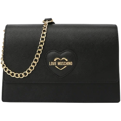 Love Moschino Torba za na rame 'SWEET HEART' zlatna / crna