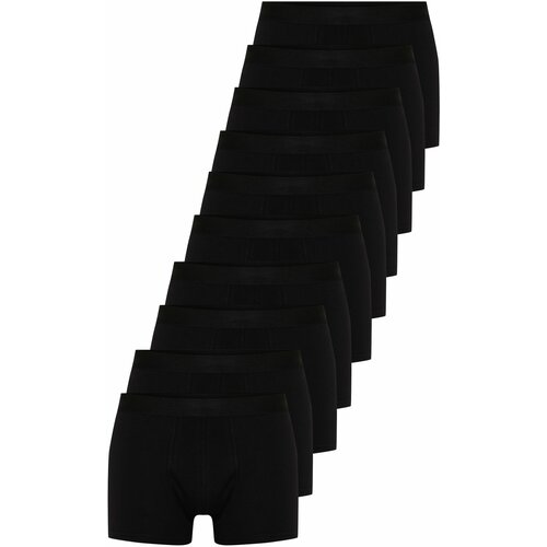 Trendyol black multicolor basic 10 pack cotton boxers Slike