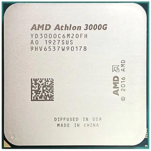 AMD CPU AM4 Athlon 3000G 2C/4T 3.5GHz 5MB YD3000C6M2OFH Cene