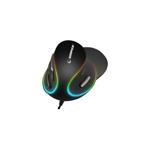  Mi&scaron; gaming RAMPAGE SMX-R618 TERRIFIC, black, RGB, 4000dpi, ergo Cijene