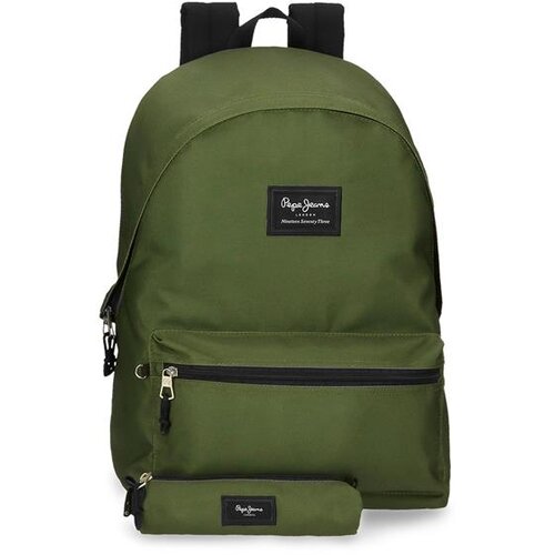 PepeJeans Set ranac i pernica - Tamno zelena ( 63.392.A4 ) Slike