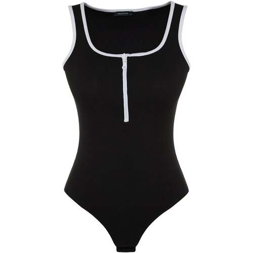 Trendyol Bodysuit - Black - Slim fit Cene