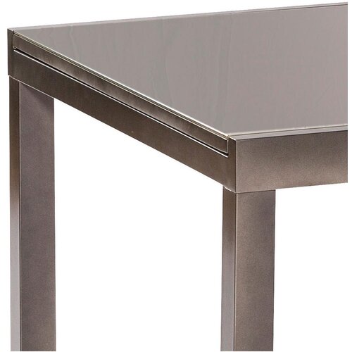 Gardenson Raztegljiva Vrtna Miza Ambia, Aluminij, Steklo, 200-300x110 Slike