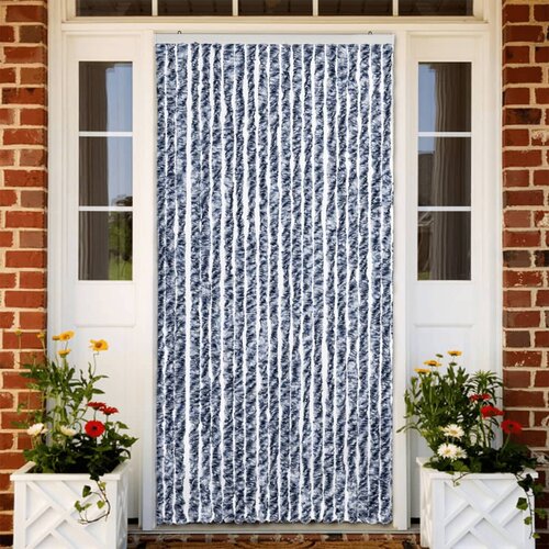  Zastor protiv insekata plavo-bijelo-srebrni 90 x 220 cm &scaron;enil Cijene