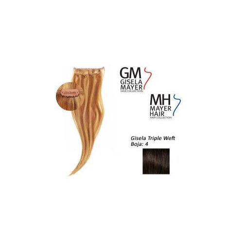 Umetak za kosu Gisela Mayer Triple Weft 2 kom 60 cm – 4 Cijene
